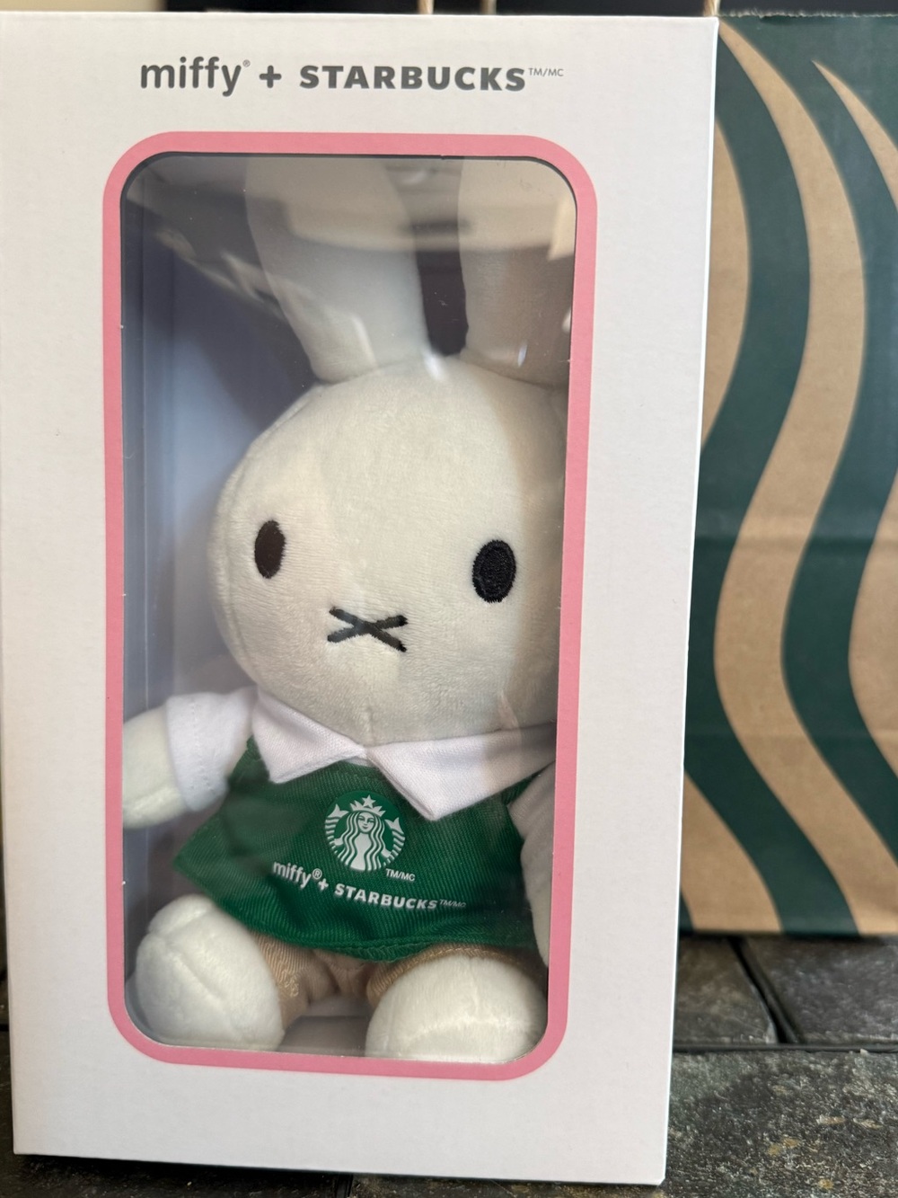 Limited Edition Miffy x Starbucks Plush Toy in Box